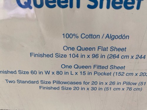 4 Piece Care Bears QUEEN SIZE Bedding Sheet Set 100% Cotton Rainbow NEW - Picture 8 of 13