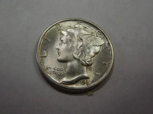 Uncirculated FSB 1931 Mercury Dime