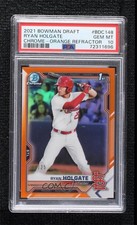 2021 Bowman Draft Orange Refractor 10/25 Ryan Holgate PSA 10 GEM MT Auto 1o5e