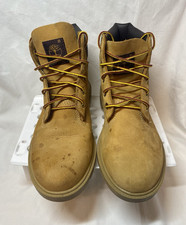 Timberland 6-Inch Boots Unisex Kids Tan Leather Lace-Up Ankle 4us workwear
