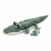 Kuscheltier Krokodil Mit Baby PlüSch Alligator Stofftier PlüSchtier 60 Cm