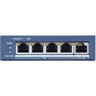 Hikvision - 4-Port Unmanaged Gigabit PoE Switch - 10Gbps - DS-3E0505P-E