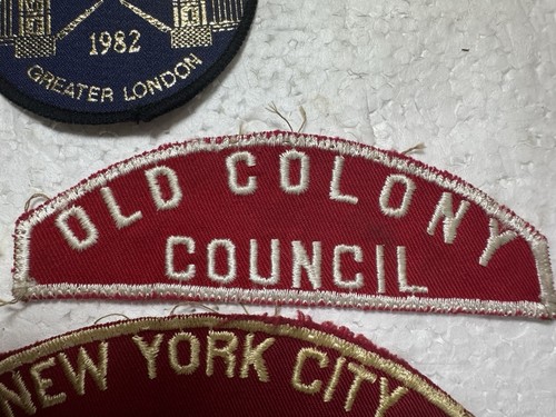 Lot Of 5 Vintage Boy Scout Patches - New York City Queens - Korea - London - Picture 5 of 7