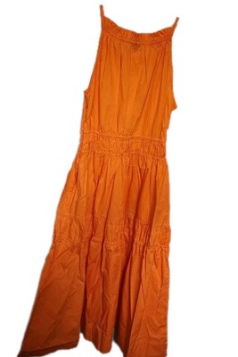 chinese dress ladies BRAND NEW KAREN MILLEN ORANGE CHAIN TRIM MAXI DRESS SIZE 14  Whispers Dress  Agency