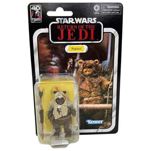 Star Wars Black Series Paploo Ewok 6" Actionfigur 40th ROTJ 2023 Hasbro Sealed
