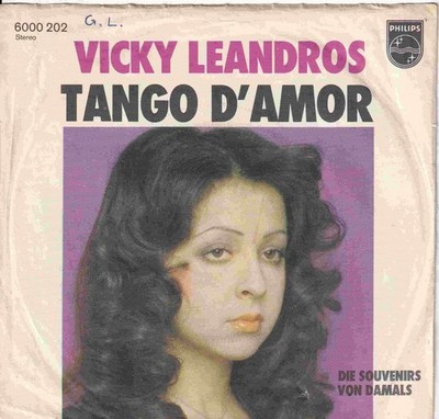 7'' Single - Vicky Leandros - Tango d'amor