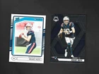 2024 Donruss Drake Maye Rated Rookie R/C #379 Patriots & 2025 Mosaic Card #28