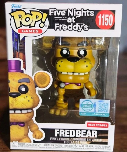 Funko Pop Five Nights at Freddy's Fredbear #1150 EE Exclusive LE 9500 - In Hand