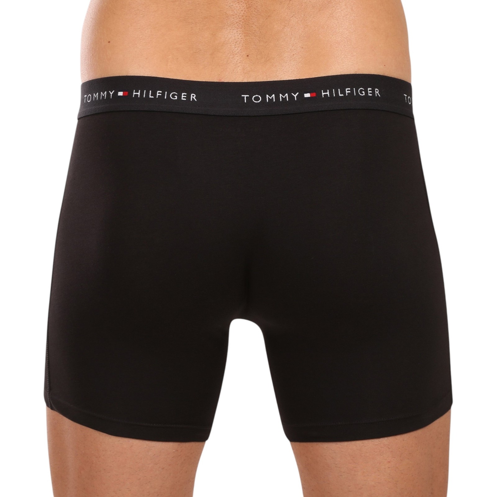 12 X Tommy Hilfiger Mens Essential Cotton Trunks Black Boxer Briefs Underwear image 4