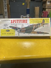 Guillow's SEALED Supermarine SPITFIRE WWII Balsa Wood Model Airplane Kit 403 NOS