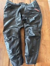 Ducati Motorrad Lederhose Herren, Größe DE 60, schwarz