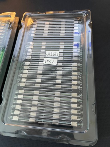 1,152GB 72 x 16GB Hynix/Samsung PC3-8500R DDR3 ECC Server Memory RAM - Afbeelding 4 van 5