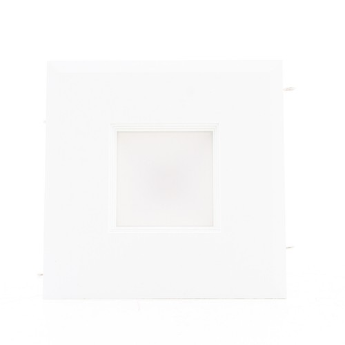 Satco 15W LED Recessed Retrofit 5-6" Downlight White Square Dimmable 1000l 4000K - Afbeelding 4 van 4