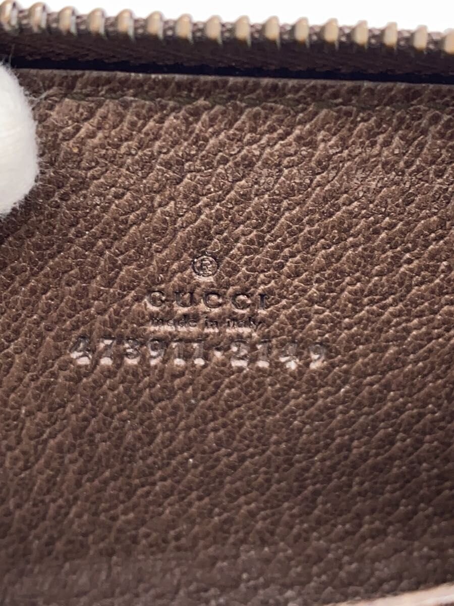 GUCCI Card Case GG Supreme PVC BEG ​​Women's thumbnail 3