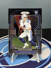 2021 Panini Chronicles Prizm Black #PB-18 Sam Ehlinger - Indianapolis Colts