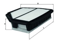 Mahle Luftfilter LX 3298 FüR Chevrolet Opel