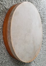 Handmade Hard Wood/Goat Skin Pre-Tuned Frame Drum