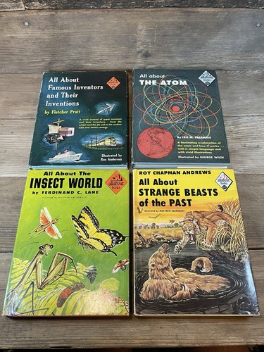 Vintage All About Books- Random House Lot 1960s Kids, Vintage Dinosaur’s, Beast - Bild 4 von 21