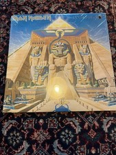 Iron Maiden; Powerslave; Capitol; OG, First SEALED; TOP COPY; Textured Cover