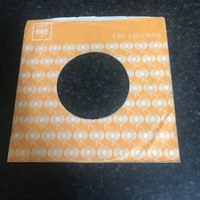 One 7"   CBS Records  -  Original Record  Sleeve  1964 -66 -  1.26