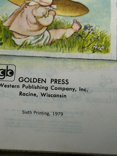 1979 Where Did The Baby Go Little Golden Book - Picture 6 of 8