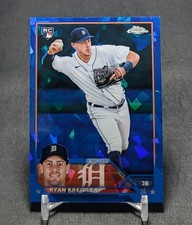 Ryan Kreidler Rookie RC 2023 Topps Chrome Sapphire Card #356 Detroit Tigers