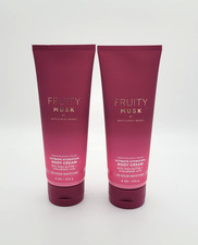 Bath  Body Works Fruity Musk Ultimate Hydration Body Cream 8 oz Set of 2