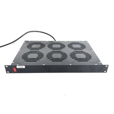 Rack Mount 19" 6 Fan Cooling Tray/ Server Network Rack Fan Unit
