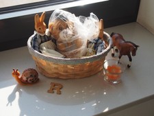 Easter Easter basket EASTER EASTER BASKET filled see pictures EASTER EASTER BASKET top