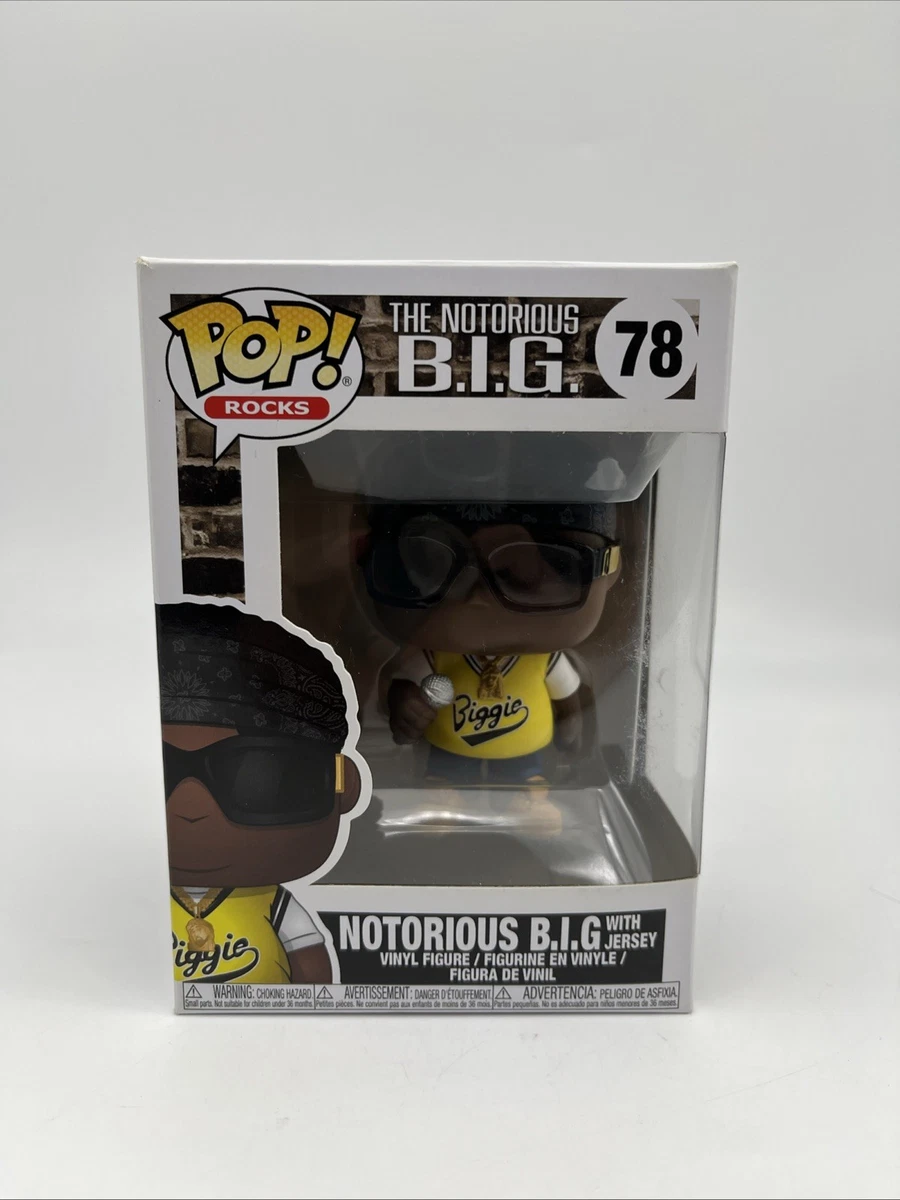 ファンコNOTORIOUS BIG＆TUPACフィギュア2体セット☆*ラッパー Funko POP! ROCKS: Notorious B.I.G. (No Glasses), Multicor | Amazon