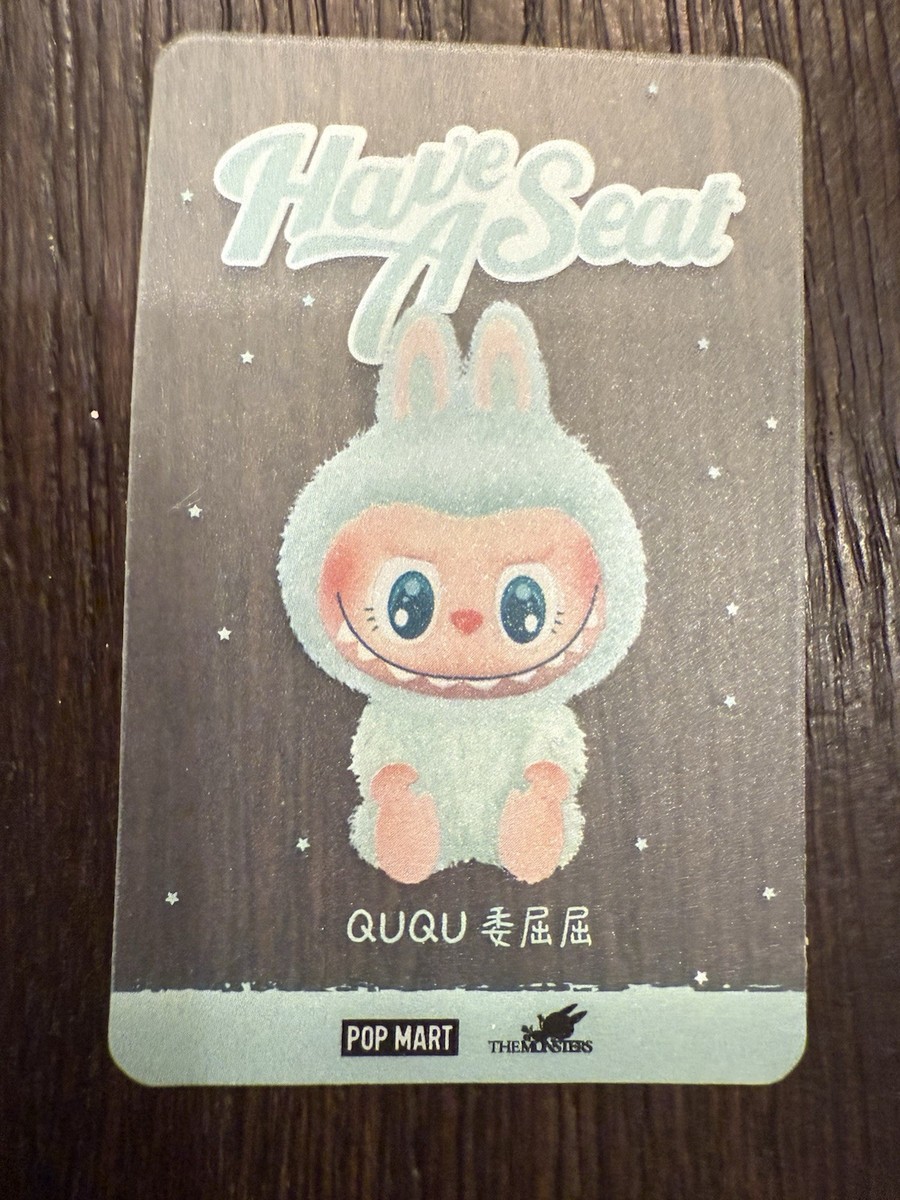 POP MART AUTHENTIC LABUBU THE MONSTERS - Have a Seat Vinyl