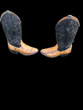 *REDUCED PRICE* ACME Vintage Python Men's Boots Size 7.5 D - Made In USA