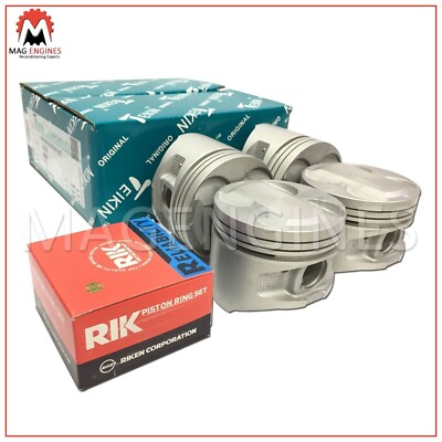 #ad #ad PISTON amp; RING SET TOYOTA 3SGE FOR CELICA RAV4 MR2 CALDINA 2.0 LTR 1990 95 $135.00