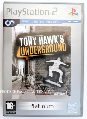 Jeu Tony Hawk's Underground 1 Pour PlayStation 2 (PS2) - Version Française Complète - Très Bon état