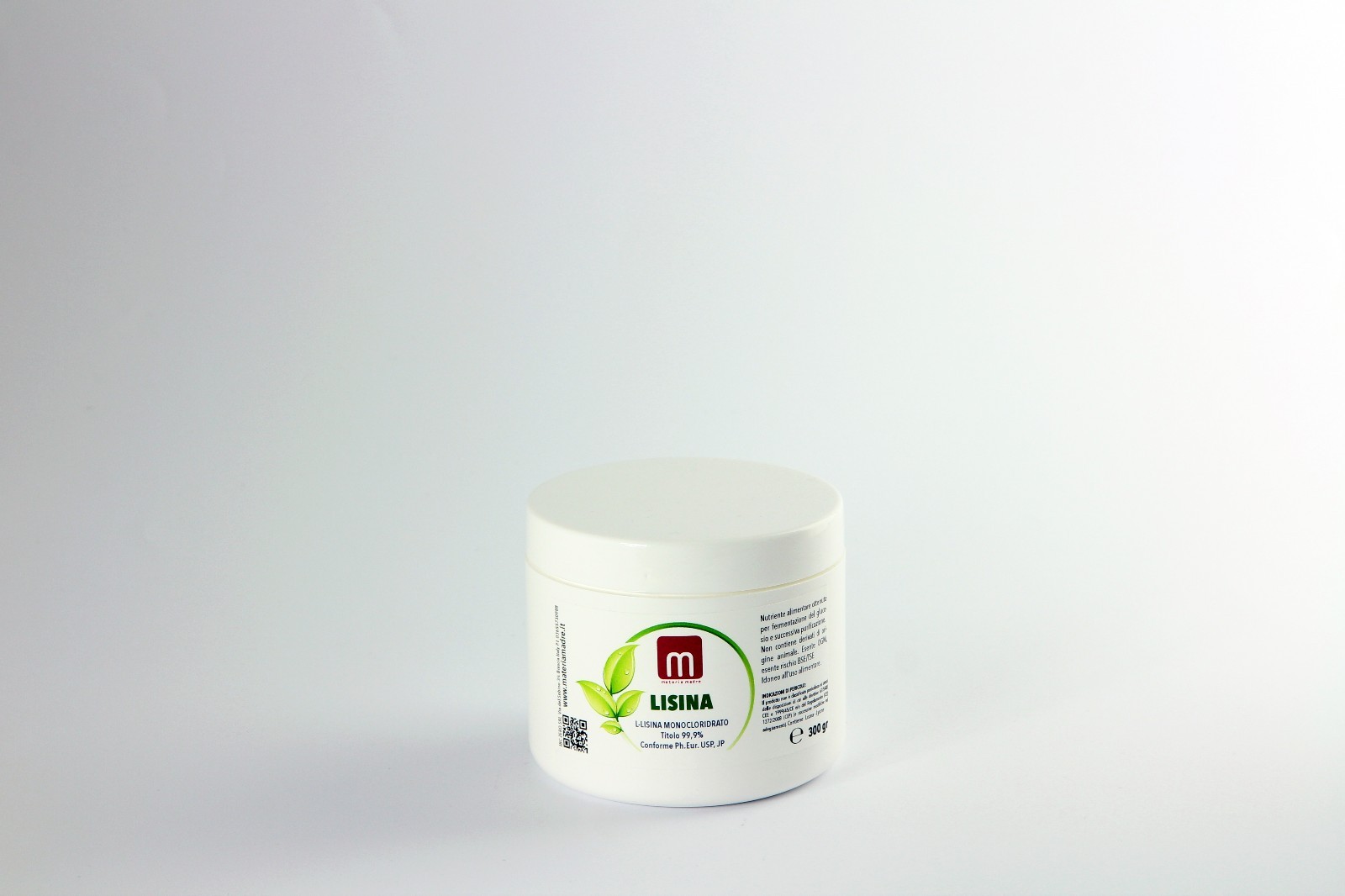 LISINA L-CLORIDRATO PURA Uso alimentare Barattolo 300 gr Lysine MateriaMadre LISINA L-CLORIDRATO PURA PURA PURA Uso alimentare Barattolo 300 gr Lysine MateriaMadre af45c3