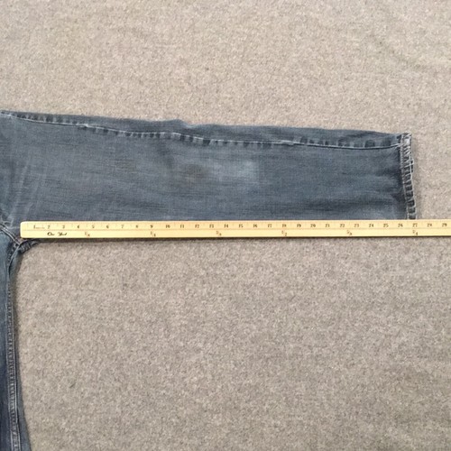 Levi’s 505 Boys Sz 16 28x28 Jeans Straight Leg Denim 100% Cotton Minimalist - Picture 10 of 11