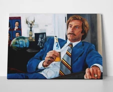 Ron Burgundy Anchorman Poster or Canvas