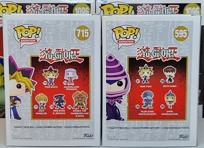 Funko Pop! Yugioh Yugi Muto #715 Dark Magician Hot Topic Exclusive