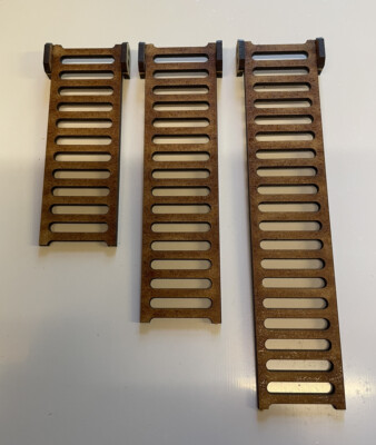 10x SciFi Leitern für 28mm Wargames. Science Fiction Wargaming Gelände
