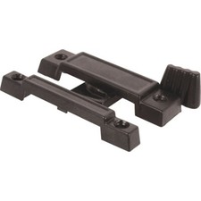F 2532 Slim Line Sliding Window Sash Lock 21/4 In. Hole Centers Diecast Zinc Bla