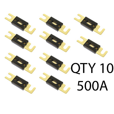 500 Amp ANL Inline Fuse by Voodoo Car Audio For Fuse holder (10 PACK)