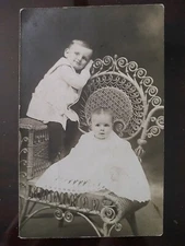 RPPC - Young Pard(?) & Helen Masters - 1904-18, Rough Edges