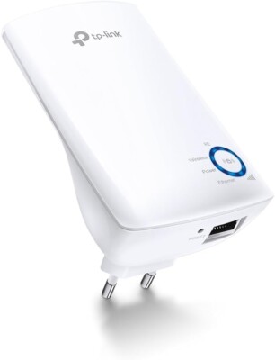 TP-LINK TL-WA850RE 300 MBit/s 2.4 GHz WLAN Repeater Steckdosen-Adapter - weiß