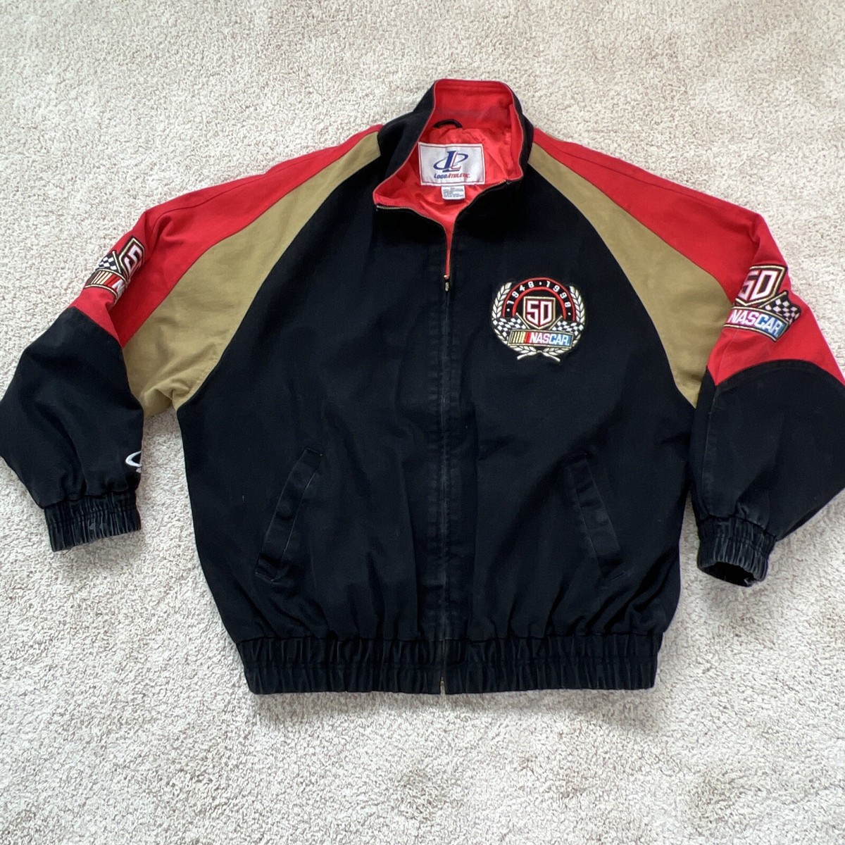 ナスカー　レーシングジャケット 90's NASCAR Racing Team Official Jacket ナスカー