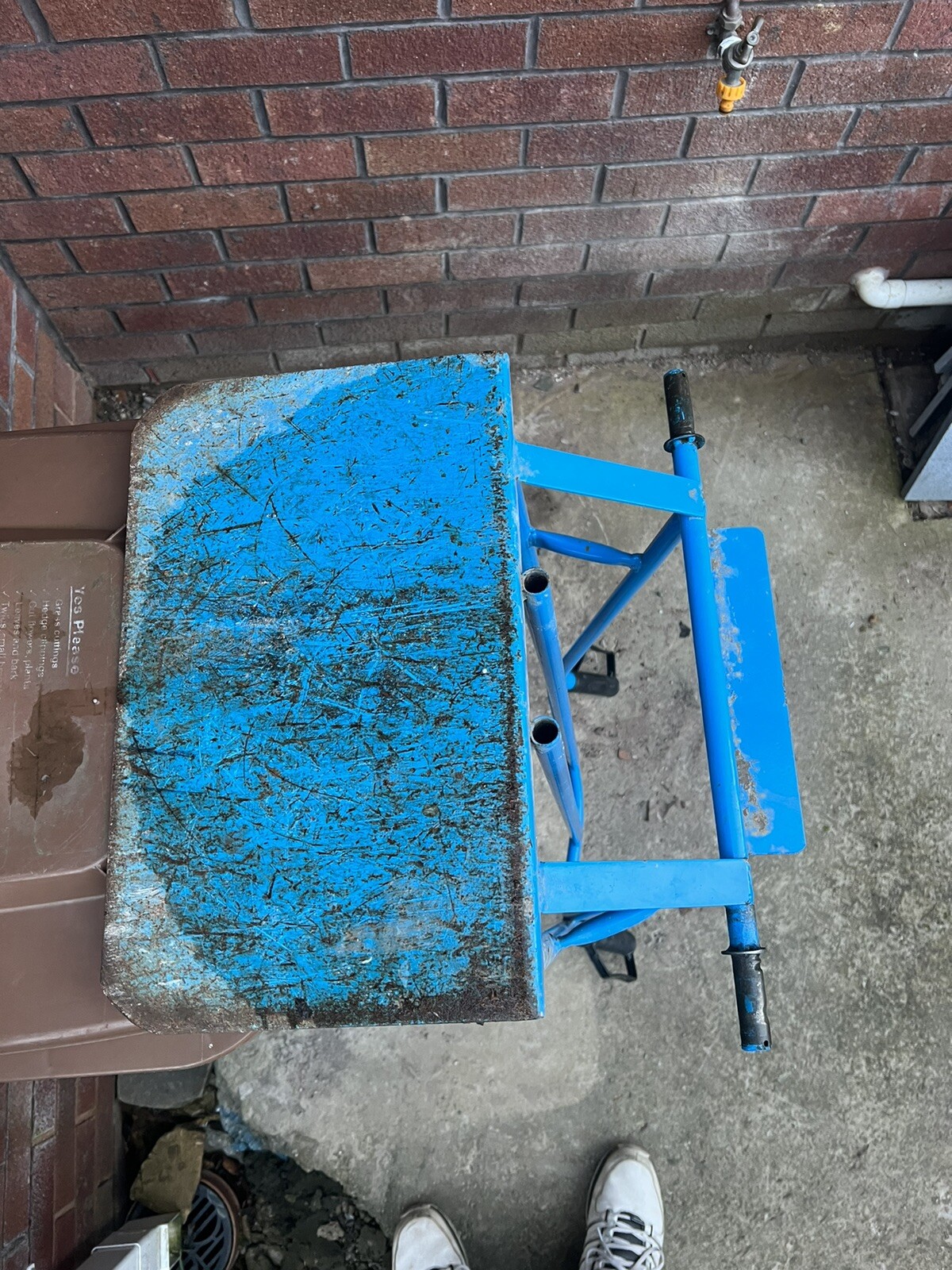 Mac Allister Heavy Duty Sack Truck Frame Blue 3663602905479 eBay