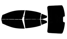 PreCut All Sides Window Film Any Tint Shade For Hyundai Elantra Sedan 2017-2020