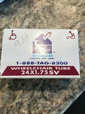 TAG Pneumatic Tube for Power Scooter or Wheelchair Tires, Size 24X1075 SV #207A