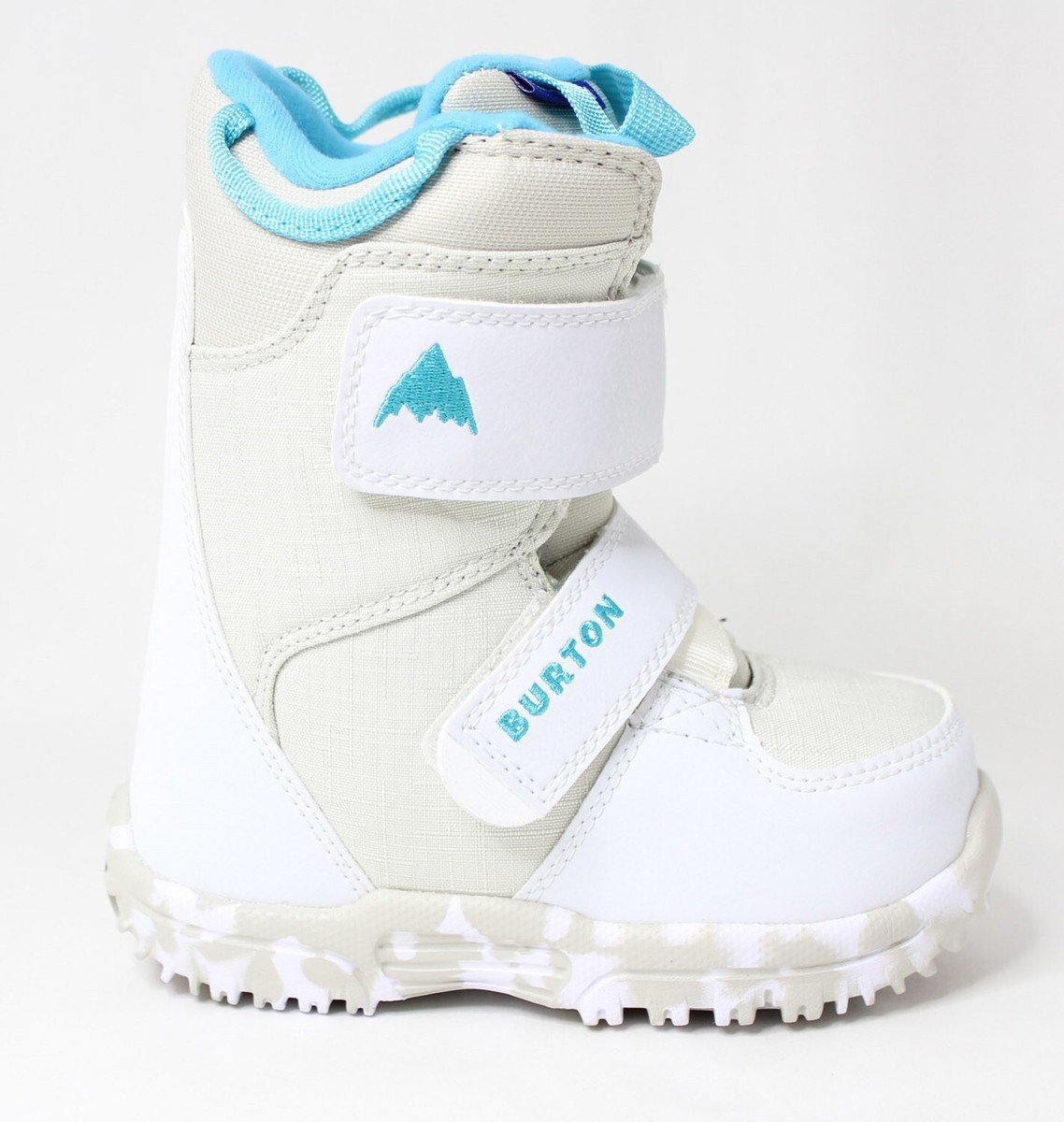Burton Mini-Grom Toddlers Kids Snowboard Boots 13C Mini Grom White  
