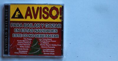 Navidad Bailable US CD 2007 Sealed! Tito Rojas La Makina Puerto Rican Power