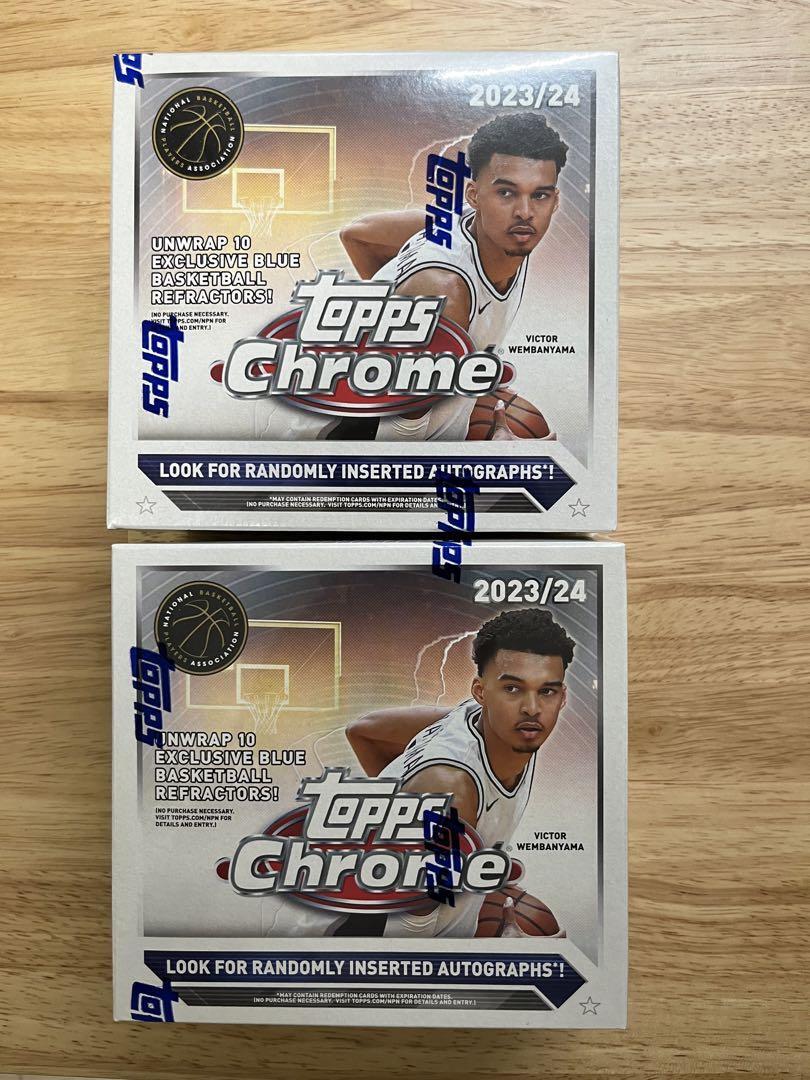 Topps Chrome 2023/24 Monster Box 2Pcs Set | eBay